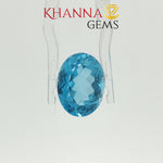 Load image into Gallery viewer, 10.10/CT Natural Blue Topaz Stone with Govt Lab Certificate-4079D14667