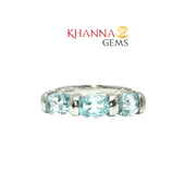 3.00/GM  BLUE TOPAZ RING Earrings - G0688