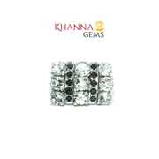 5.28/GM  BLUE SAPPHIRE BLUE TOPAZ RING Earrings - G0598