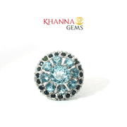 8.71/GM  BLUE SAPHHIRE RING Earrings - G0628