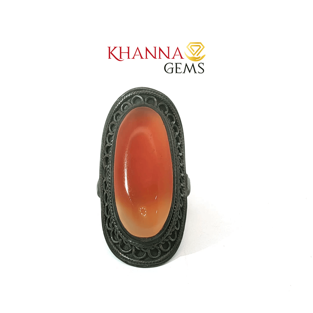 9.94/GM  CARNELIAN RING Earrings - G0520