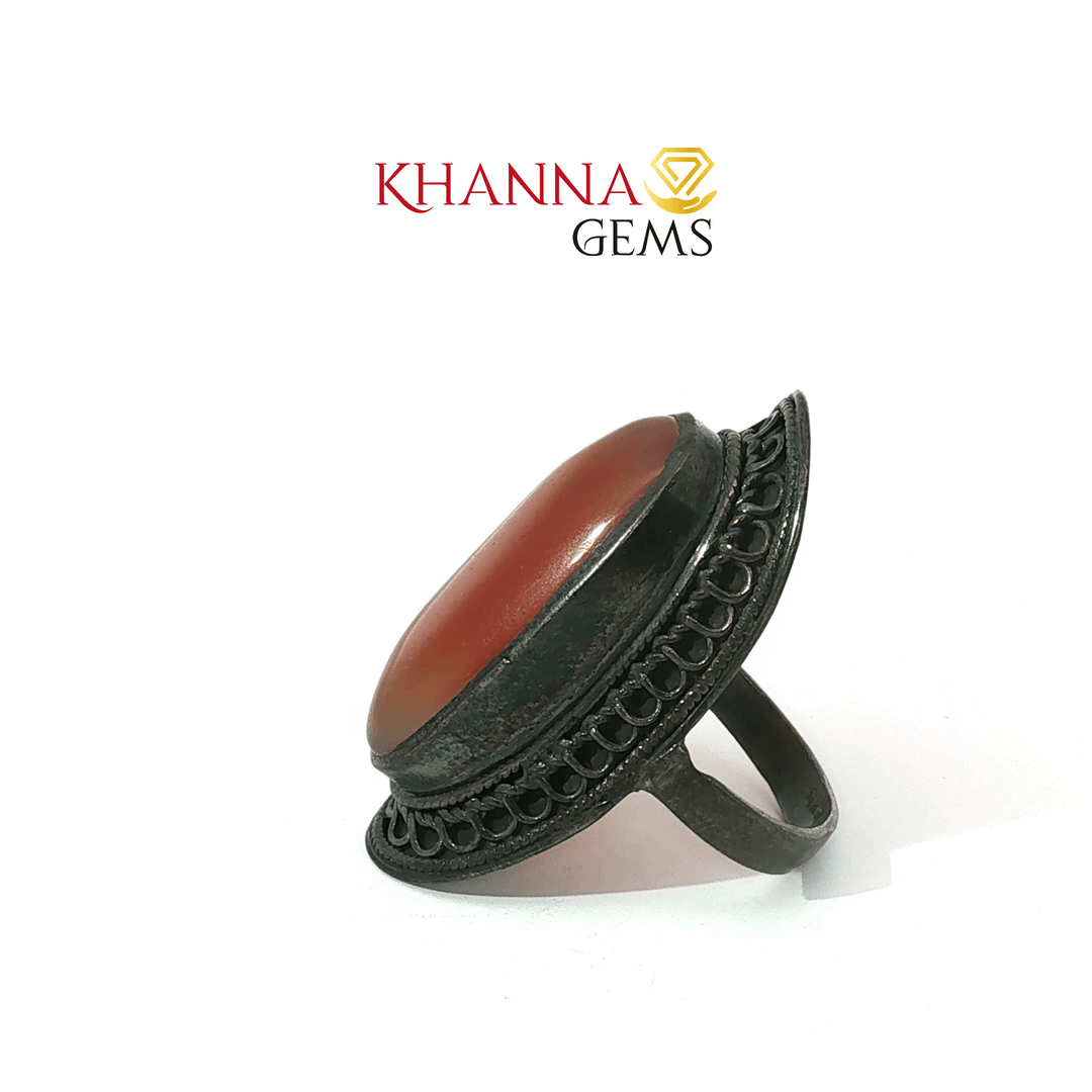 9.94/GM  CARNELIAN RING Earrings - G0520