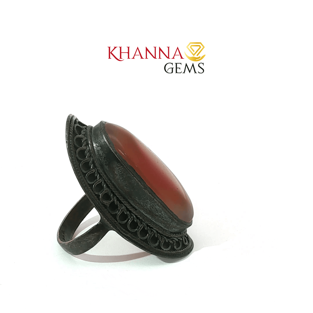 9.94/GM  CARNELIAN RING Earrings - G0520