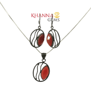 13.20/GM Carnelin Pendent - N0037