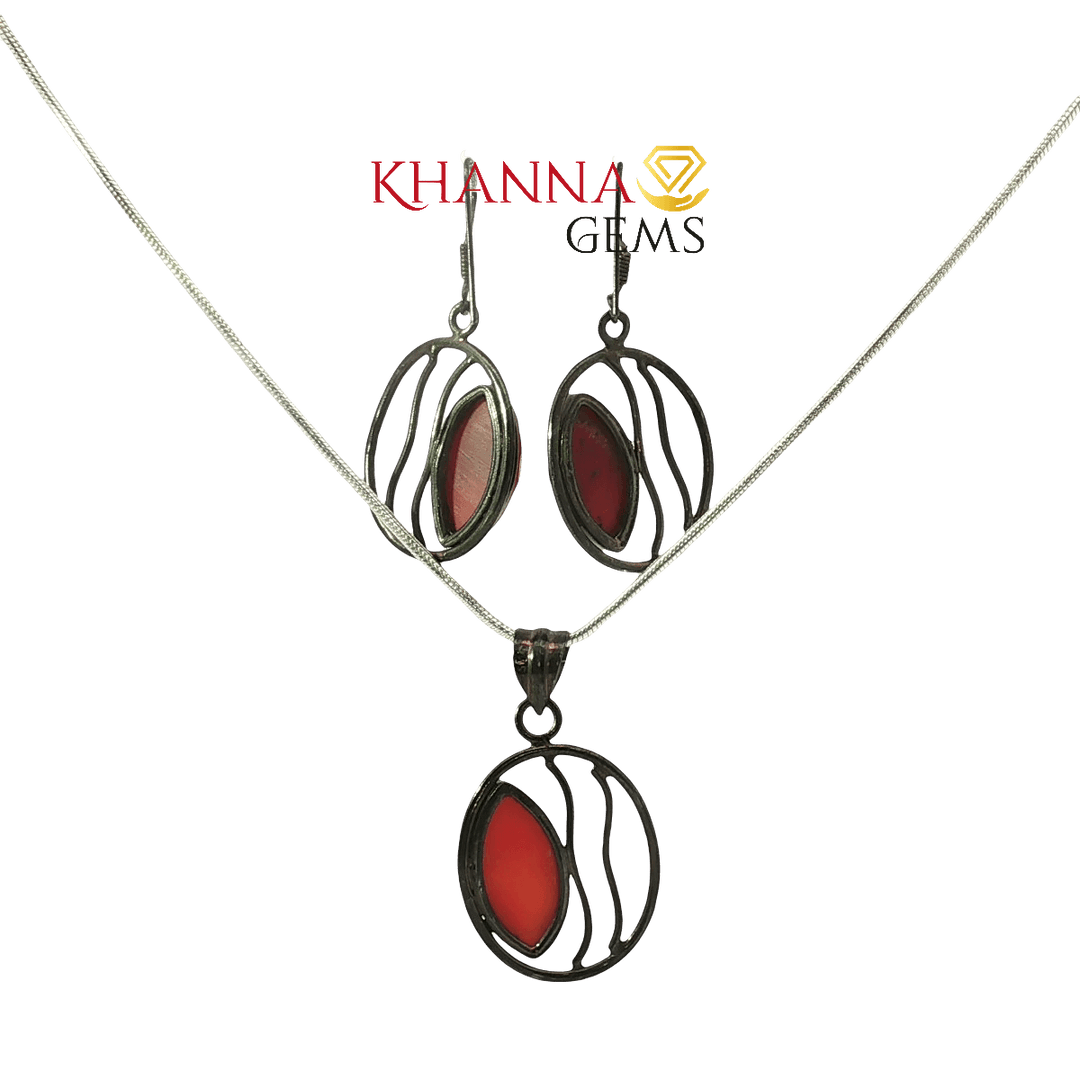 13.20/GM Carnelin Pendent - N0037