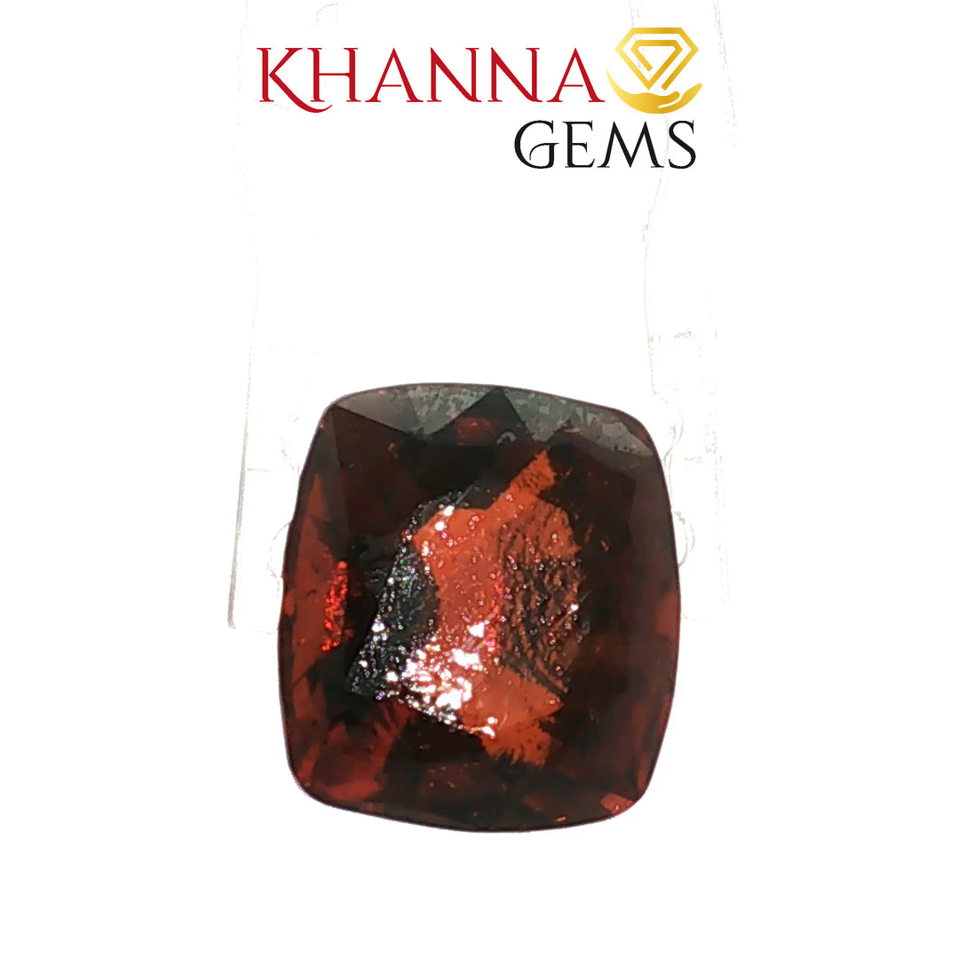 12.07/CT Natural Hessonite Stone With Govt. Lab Certificate-92112