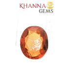 Load image into Gallery viewer, 5.53/CT Natural Hessonite Stone With Govt. Lab Certificate-2538D7903
