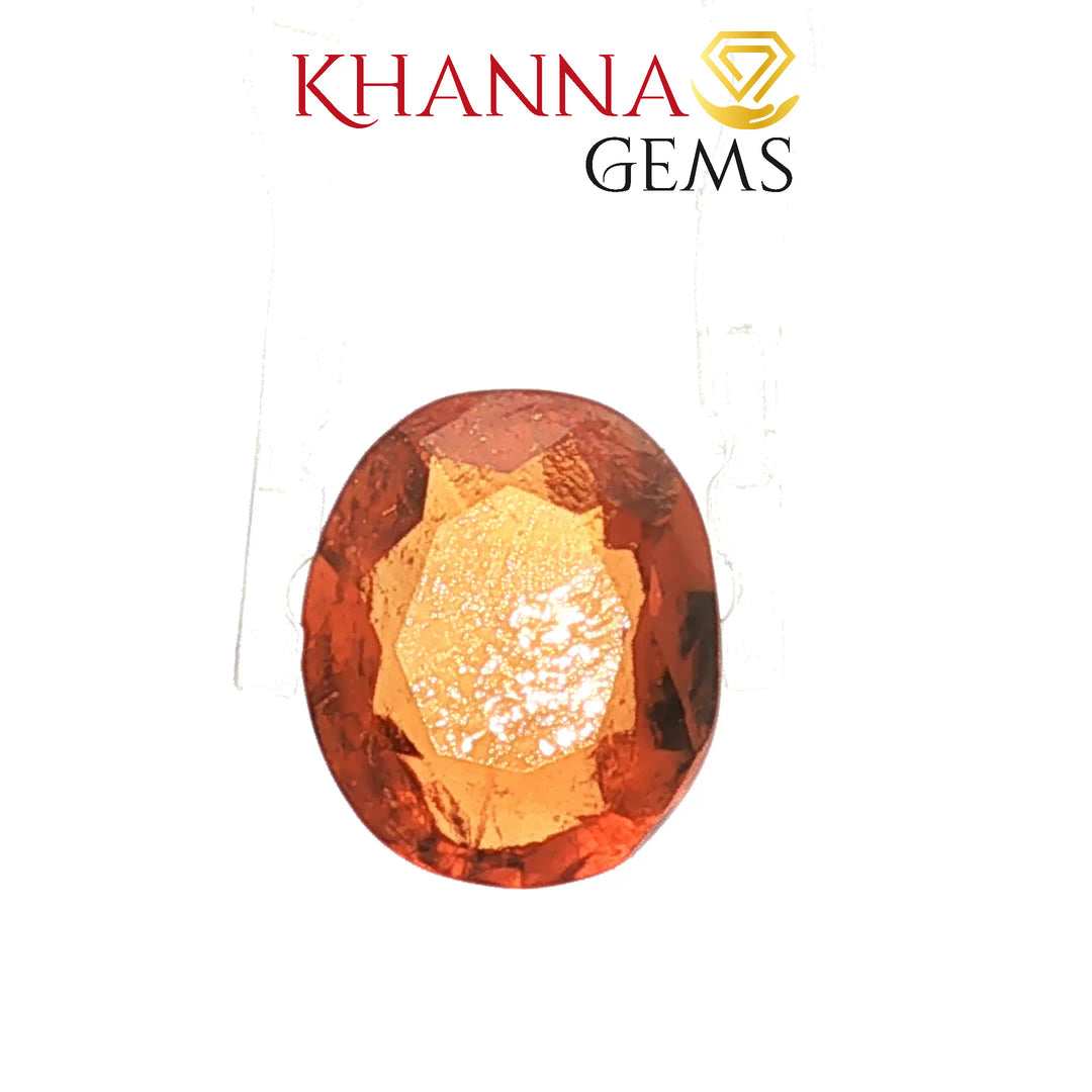 5.53/CT Natural Hessonite Stone With Govt. Lab Certificate-2538D7903