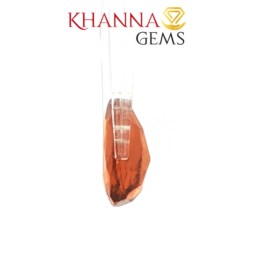 5.53/CT Natural Hessonite Stone With Govt. Lab Certificate-2538D7903