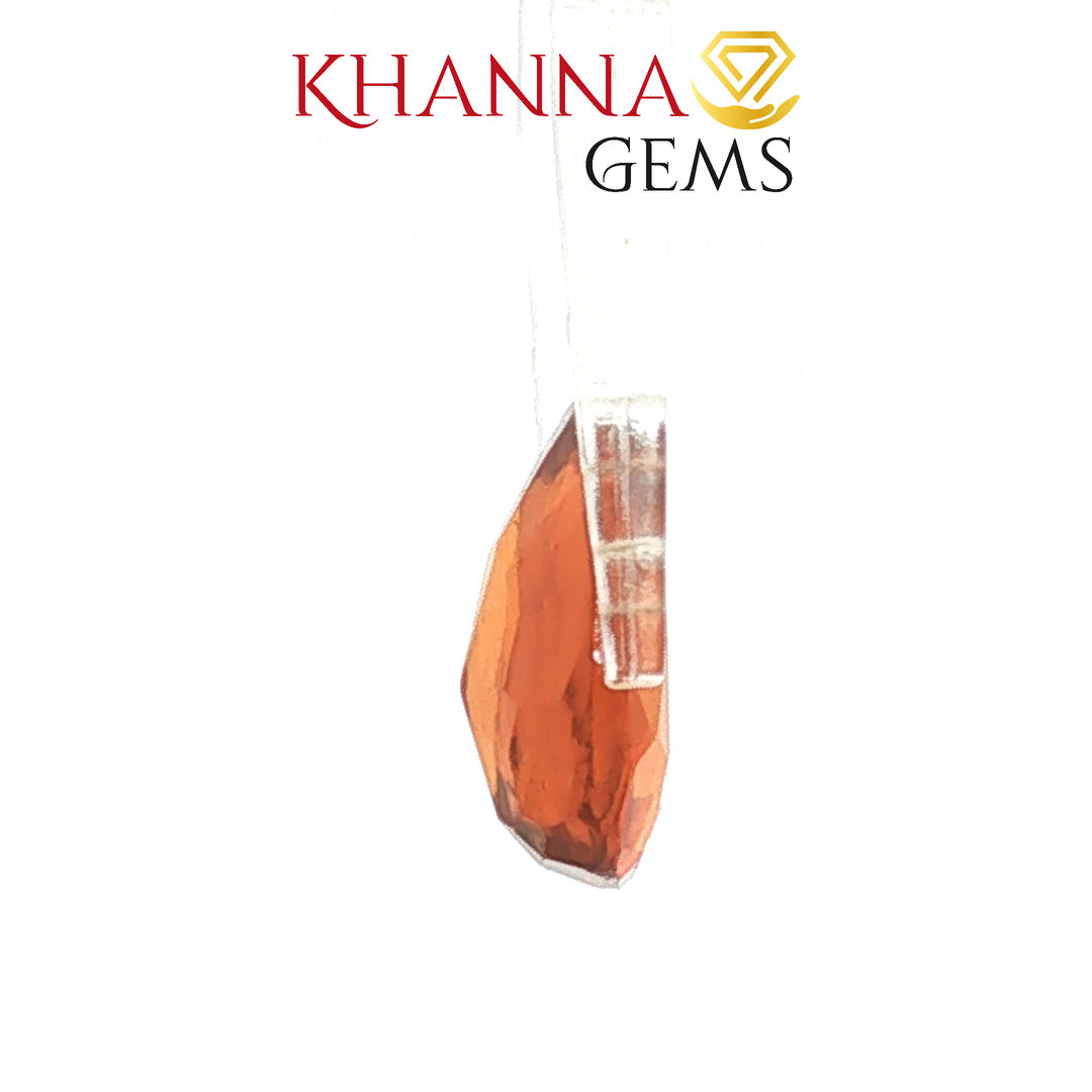 5.53/CT Natural Hessonite Stone With Govt. Lab Certificate-2538D7903