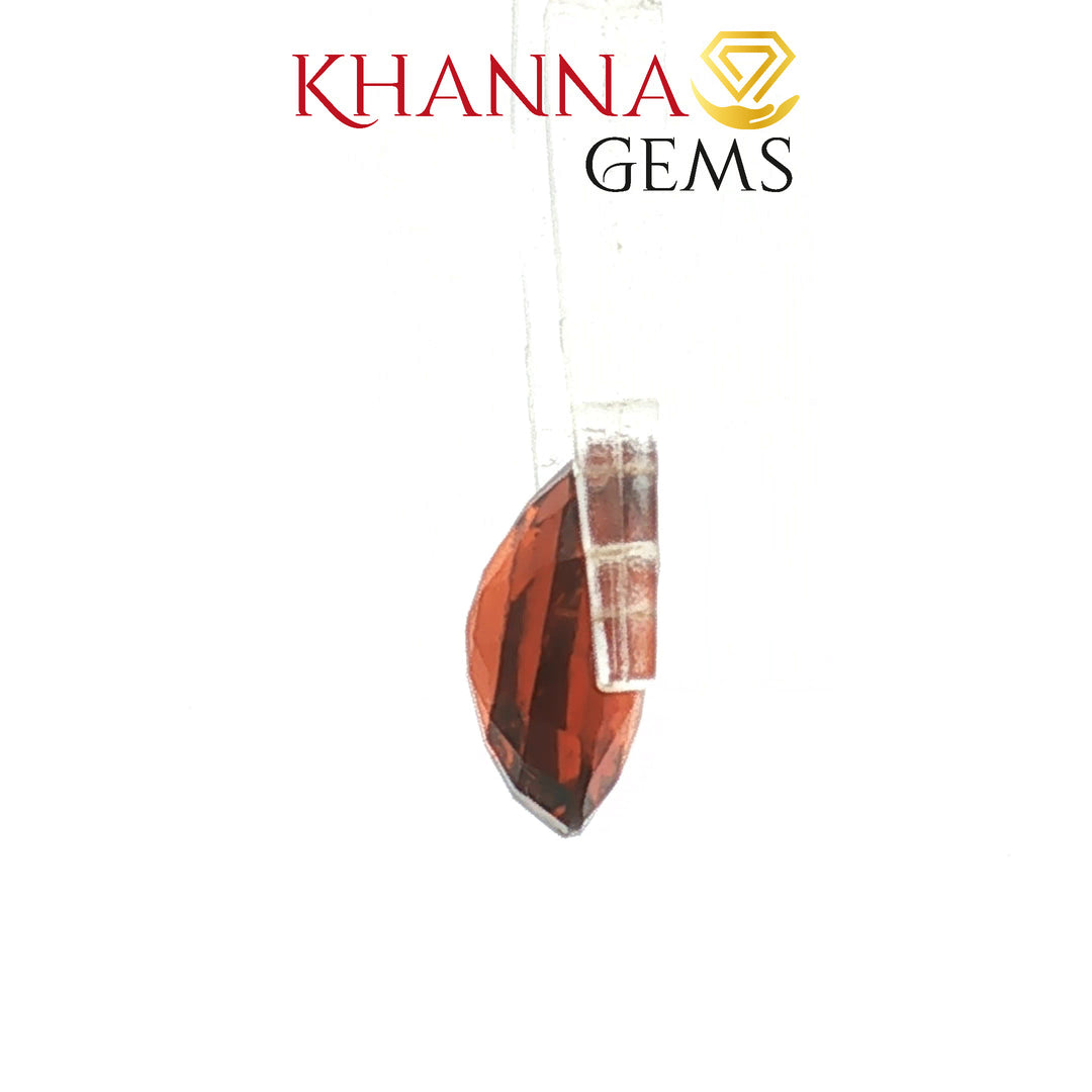3.29/Carat Natural Hessonite Stone with Govt. Lab Certificate-69416