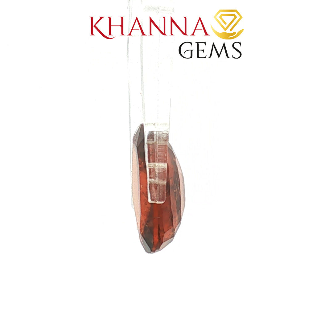 4.87/Carat  Natural Hessonite Stone with Govt. Lab Certificate-71862