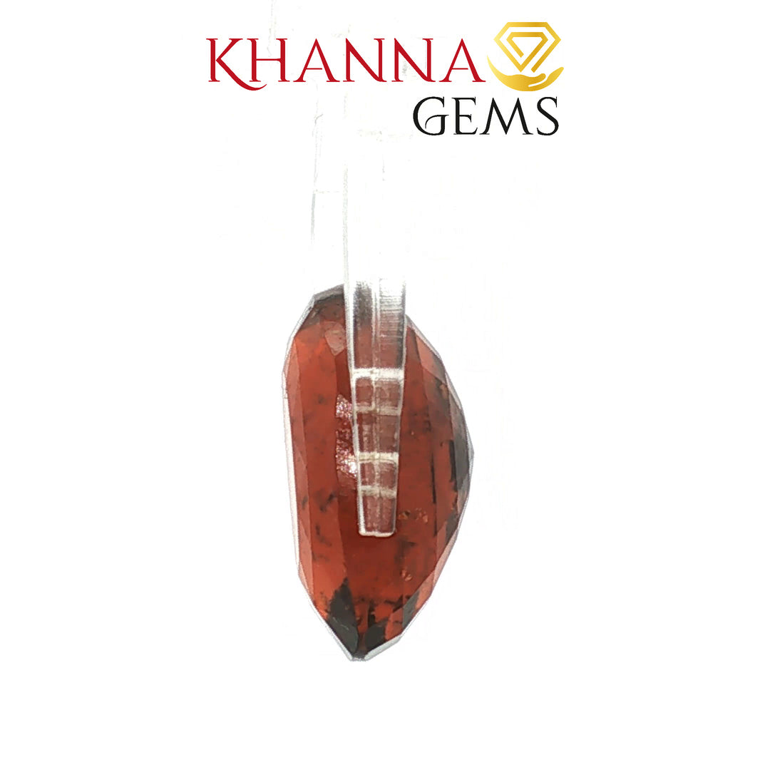 13.17/CT Natural Hessonite Stone with Govt. Lab Certificate-81553