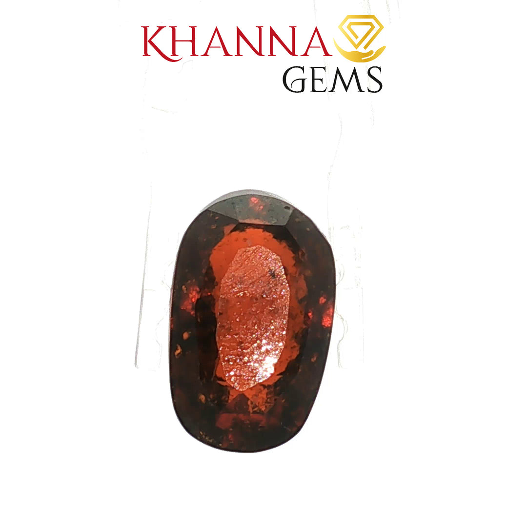 13.17/CT Natural Hessonite Stone with Govt. Lab Certificate-81553