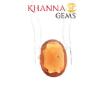 Load image into Gallery viewer, 4.57/Carat Natural Hessonite Stone with Govt. Lab Certificate-88451