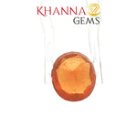 Load image into Gallery viewer, 4.75/Carat Natural Hessonite Stone with Govt. Lab Certificate- 91996