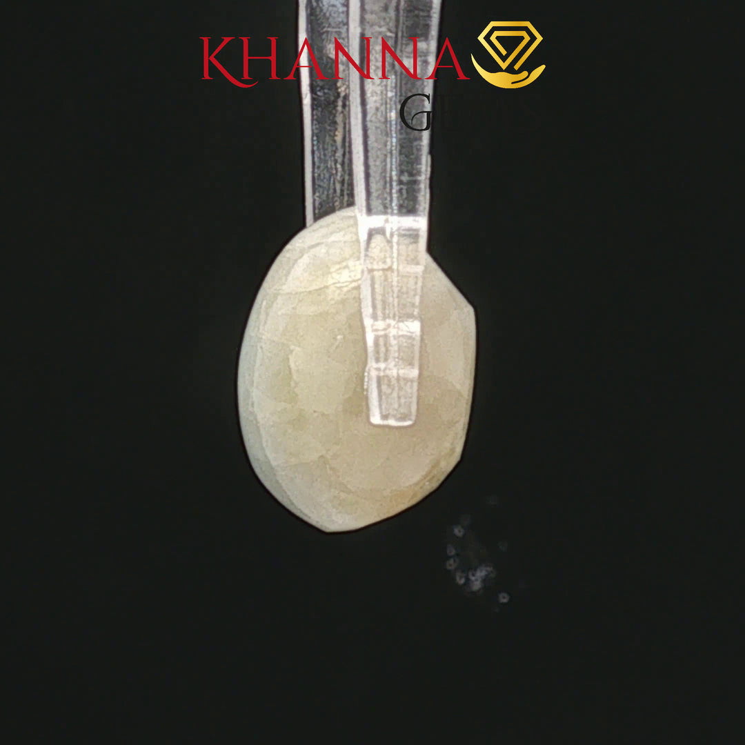 8.26/CT Natural Chrysoberyl Cat's Eye With Govt. Lab Certificate-1036D1124