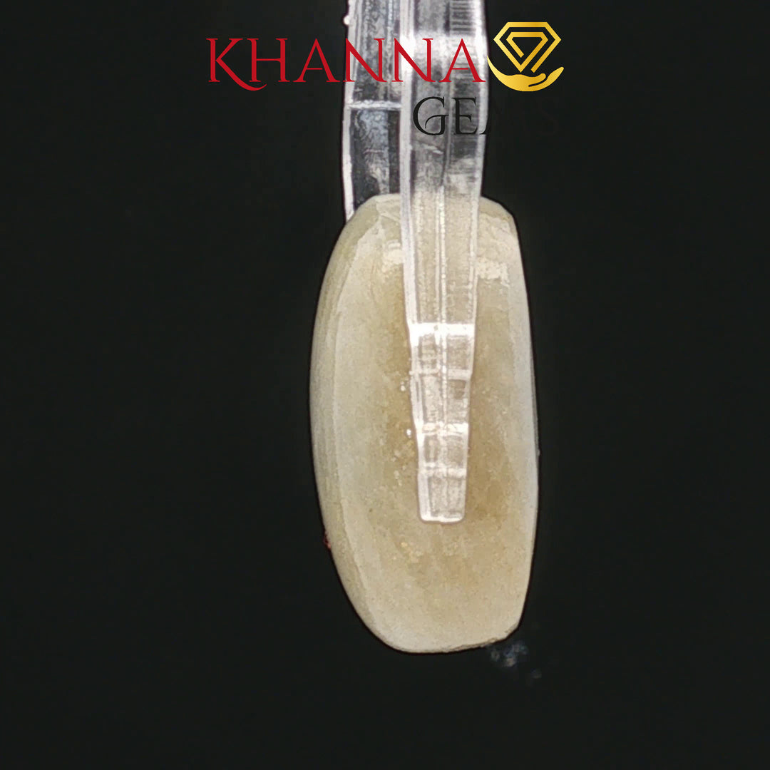 19.30 Ratti Natural Chrysoberyl Cat's Eye With Govt. Lab Certificate-108877