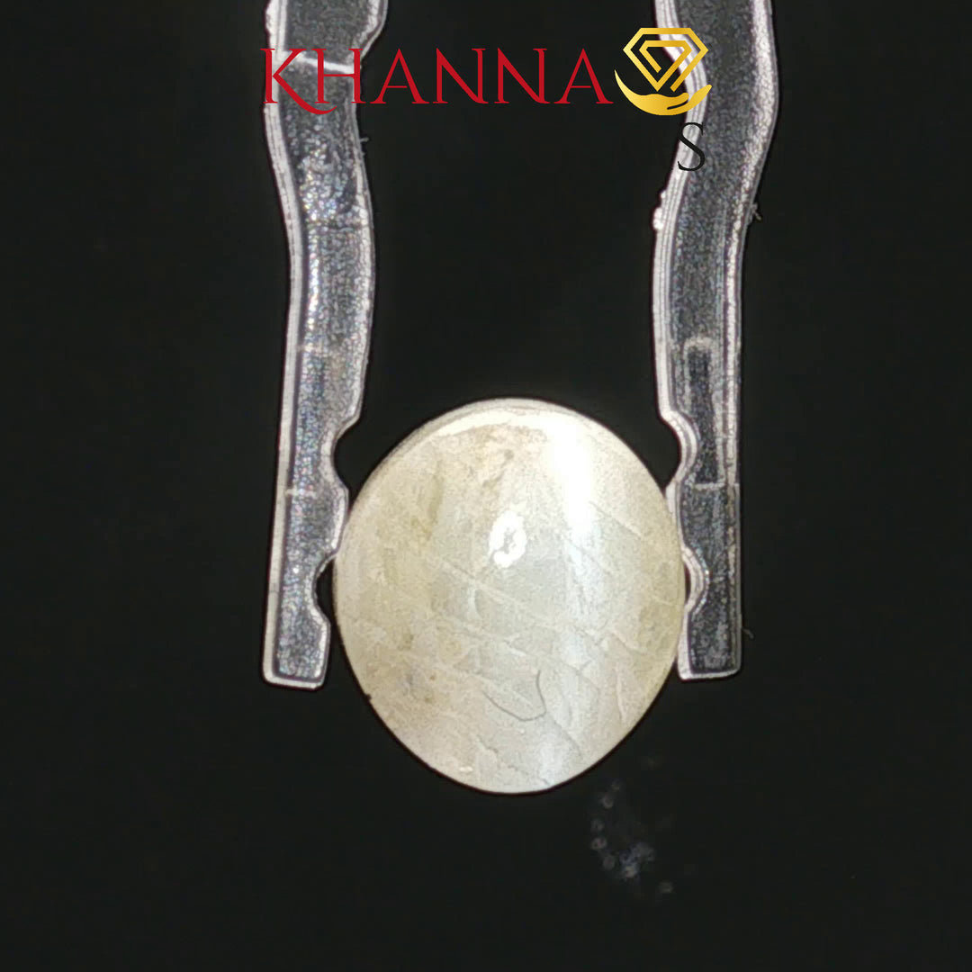 6.75/CT Natural Chrysoberyl Cat's Eye With Govt. Lab Certificate -2958D9685