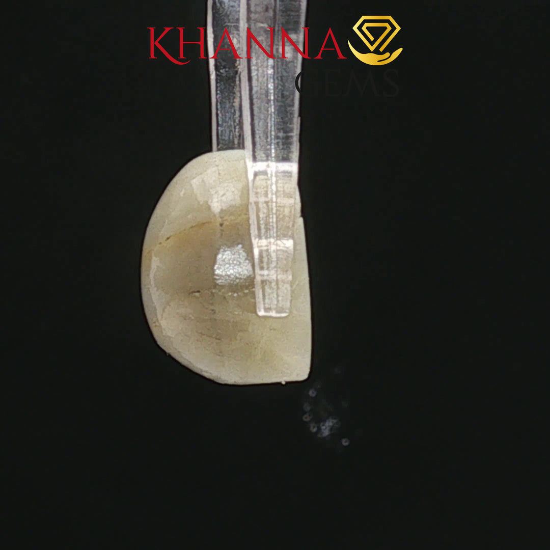 8.39/CT Natural Chrysoberyl Cat's Eye with Govt. Lab Certificate -4937D18055