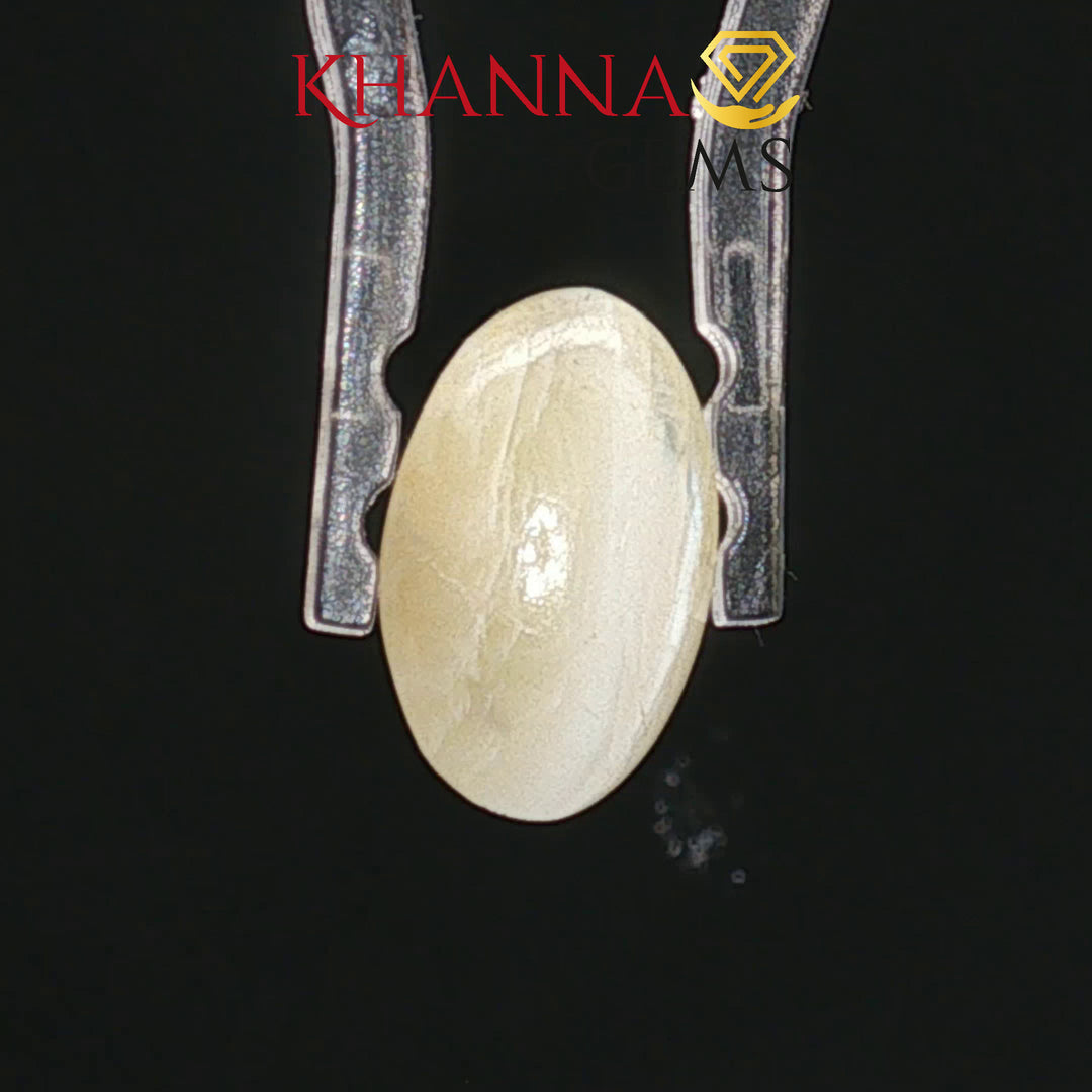 3.86/CT Natural Chrysoberyl Cat's Eye with Govt. Lab Certificate -4937D18064
