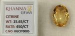 Load image into Gallery viewer, 15.65/Carat Natural Triangular Citrine Stone-450
