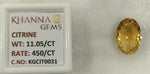 Load image into Gallery viewer, 11.05/Carat Natural Triangular Citrine Stone-450
