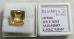 Load image into Gallery viewer, 5.70/CT Natural Citrine with Govt. Lab Certified - 456577