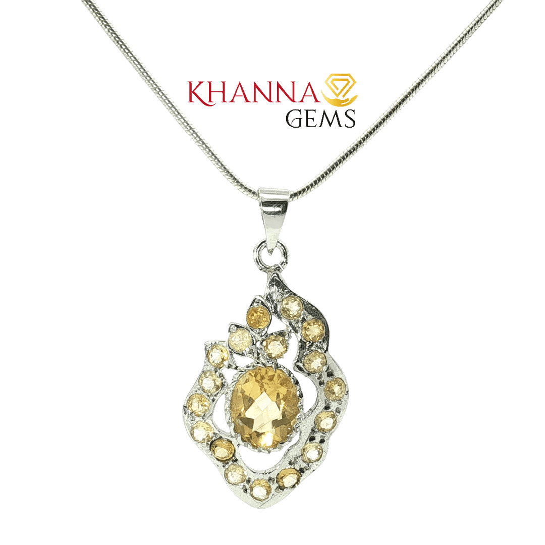6.00/GM Citrine Pendent - N0034