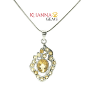 6.00/GM Citrine Pendent - N0034