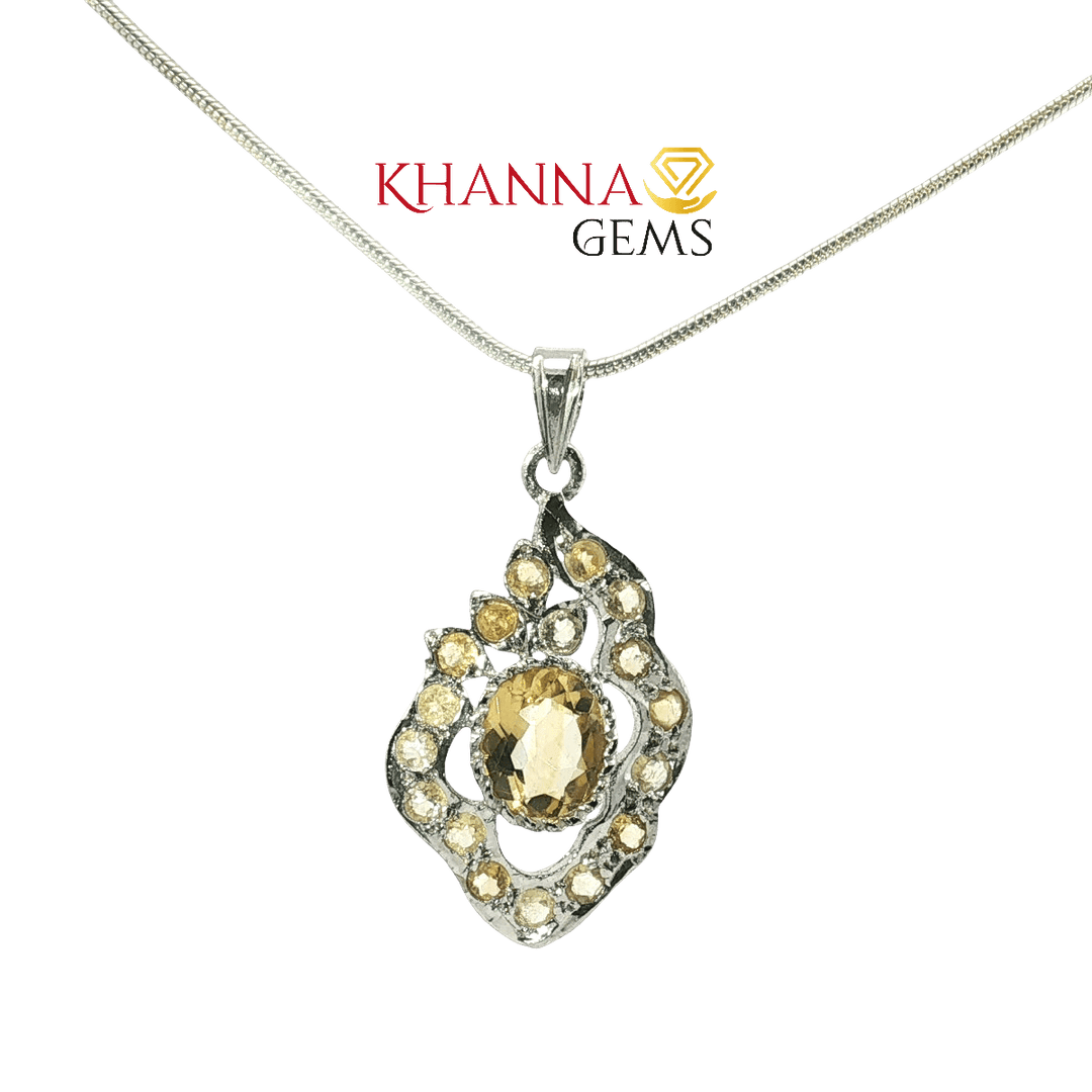 6.30/GM Citrine Pendent - N0026