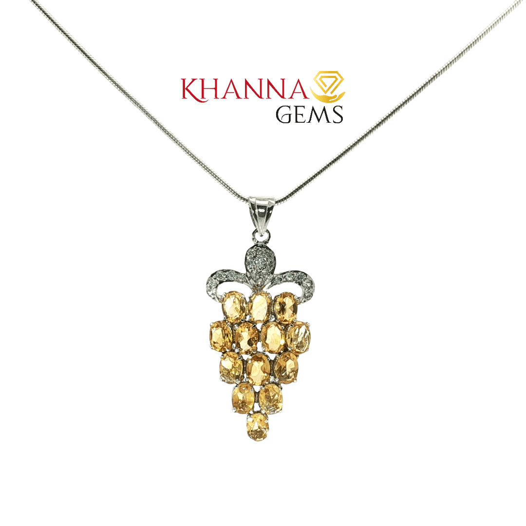 9.50/GM Citrine Pendent - N0022