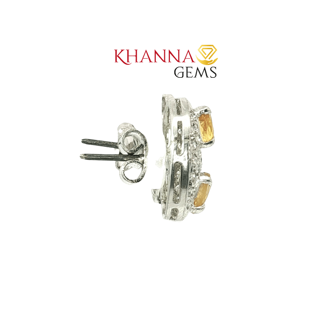 6.20/GM Royal Citrine Earrings - G0038