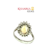 3.64/GM  CITRINE ZIRCON RING Earrings - G06533