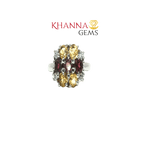 Load image into Gallery viewer, 5.13/GM  CITRINE ZIRCON RING Earrings - GARG0548
