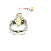 4.62/GM  CITRINE ZIRCON RING Earrings - G0546