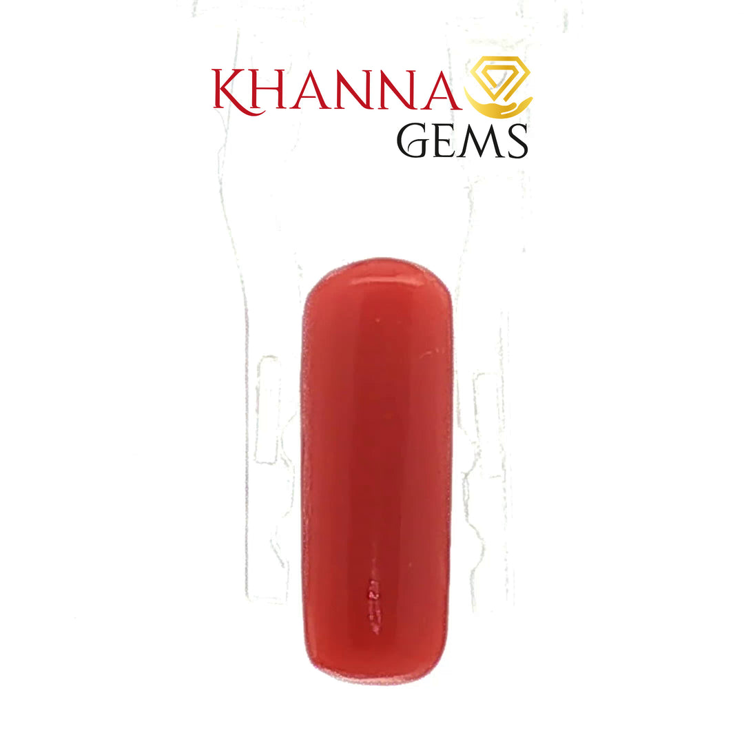 4.80/CT Natural Red Coral With Govt. Lab Certificate-829064