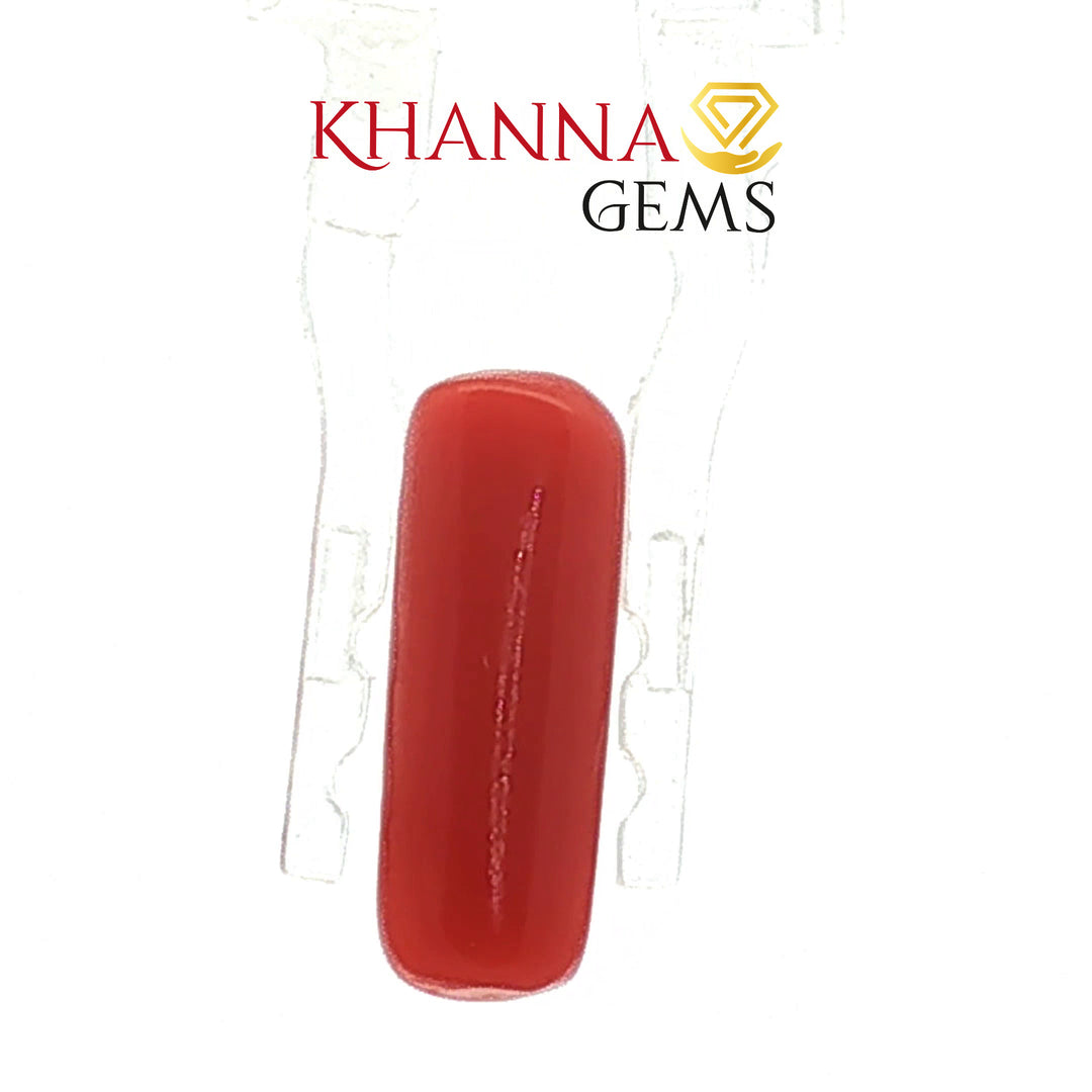 4.80/CT Natural Red Coral With Govt. Lab Certificate-829064