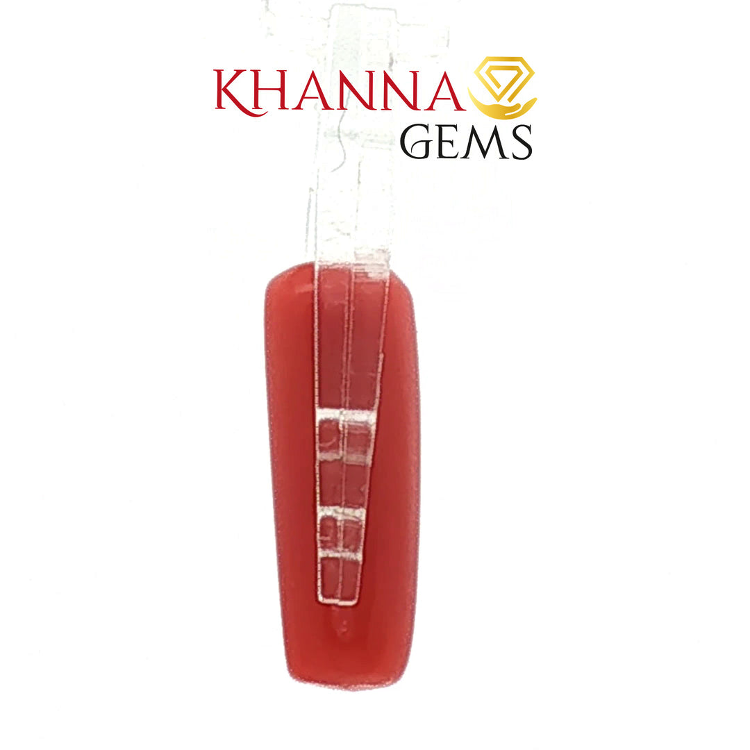 4.80/CT Natural Red Coral With Govt. Lab Certificate-829064