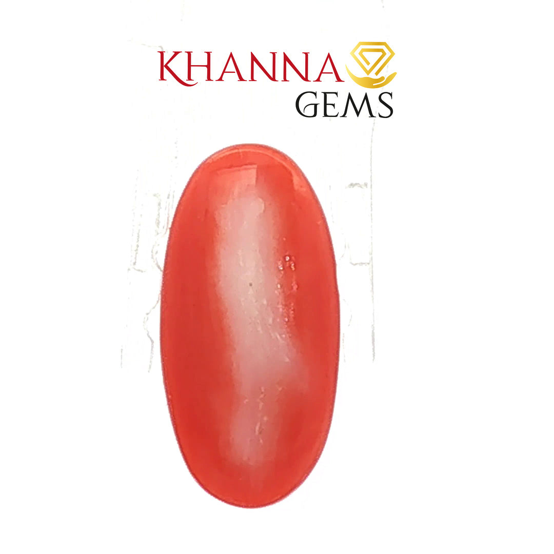 4.92/CT Natural Red Coral With Govt. Lab Certificate-13884S197972