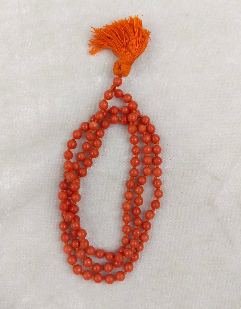 RED CORAL MALA - KG01