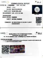 Load image into Gallery viewer, 1.14/Cents Natural Diamond with Govt. Lab Certificate-11558D46582