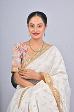 Load image into Gallery viewer, 20.46/GM ONE LAYER EMERALD BEADS MALA WITH EAR RINGS (562)
