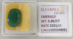 Load image into Gallery viewer, 5.85/CT Natural Panna Stone with Govt. Lab Certificate-11925D48081