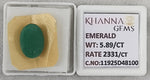 Load image into Gallery viewer, 5.89/CT Natural Panna Stone with Govt. Lab Certificate-11925D48100