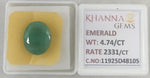 Load image into Gallery viewer, 4.74/CT Natural Panna Stone with Govt. Lab Certificate-11925D48105