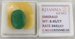 Load image into Gallery viewer, 8.45/CT Natural Panna Stone with Govt. Lab Certificate-11925D48116