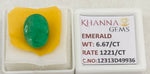 Load image into Gallery viewer, 6.67/CT Natural Panna Stone with Govt. Lab Certificate-12313D49936