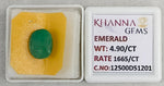Load image into Gallery viewer, 4.9/CT Natural Panna Stone with Govt. Lab Certificate-12500D51201