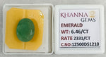 Load image into Gallery viewer, 6.46/CT Natural Panna Stone with Govt. Lab Certificate-12500D51210